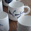 【青花山形杯】 320ml 咖啡杯 多款_6