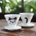 預購【HARIO聯名】貓咪青花瓷 V60 咖啡濾杯_17