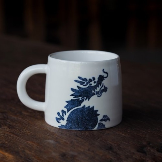 十二生肖龍年【好運龍來】山形杯 320ml