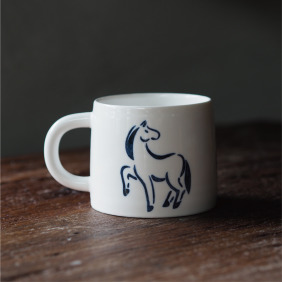 【一馬當先】 山形杯320ml