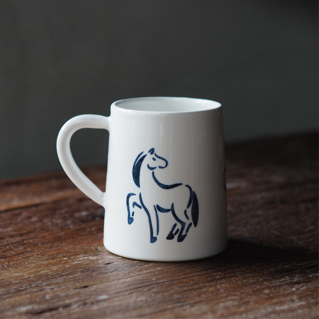 【一馬當先】 高山形杯 360ml