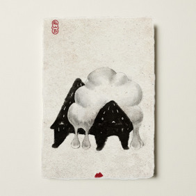 【龜山島系列小畫】手工紙印刷 &middot; 可加購相框