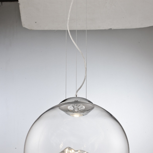 阿爾卑斯山脈吊燈(銀色)