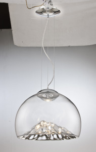 阿爾卑斯山脈吊燈(銀色)