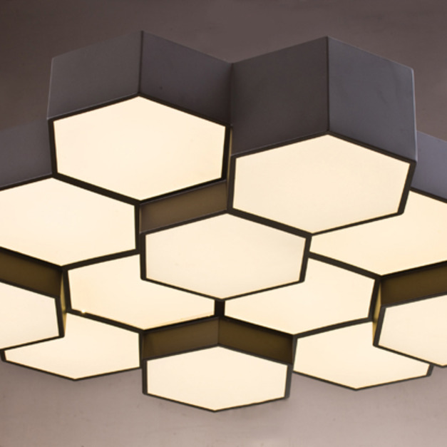 LED蜂巢現代吸頂燈