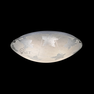 烤灣楓葉玻璃5燈3燈2燈吸頂燈