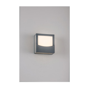 戶外小四方微笑防水壁燈