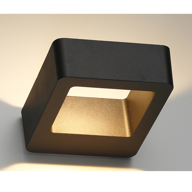 方形中空戶外LED壁燈