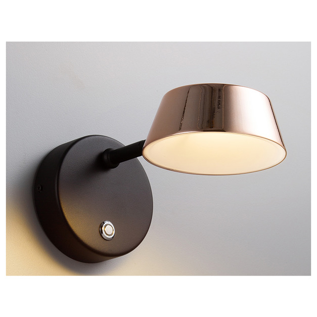 現代輕奢玫瑰金LED壁燈