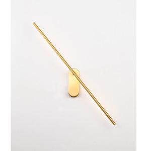 輕奢銅製一字壁燈