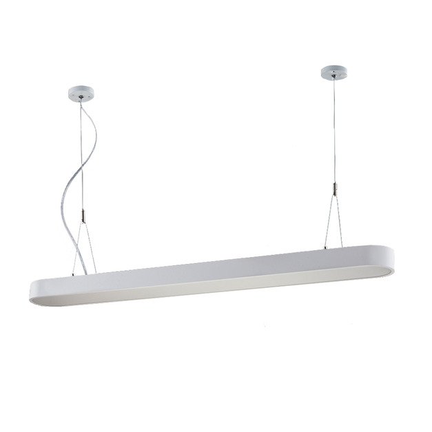 T8 LED4尺純白鋁製辦公室吊燈吸頂燈