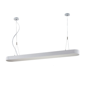 T8 LED4尺純白鋁製辦公室吊燈吸頂燈