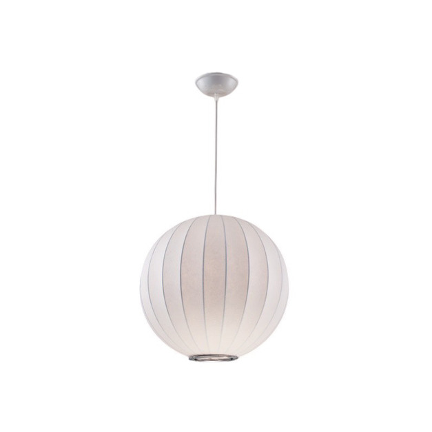 北歐蠶絲球形吊燈