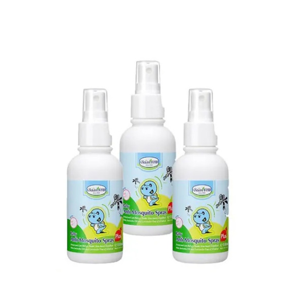 【貝恩】嬰兒小黑蚊防蚊噴液三入組 (100ml)