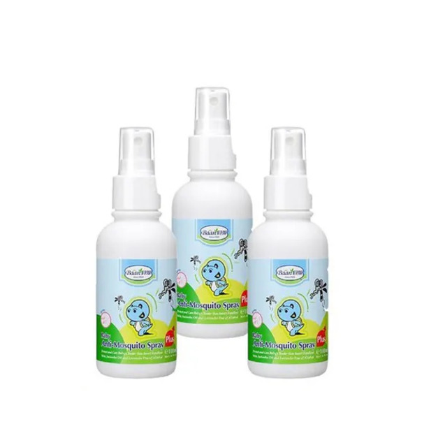 【貝恩】嬰兒小黑蚊防蚊噴液三入組 (100ml)