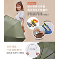 全場自動傘最好收|任性不羈自動完美瞬收傘-接片款 單人加大款式23吋_3