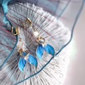 Thetis' Royal Azure Earrings | 蘇忒的皇家耳飾