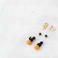 橘絨上的貓 | Orange Perch_3