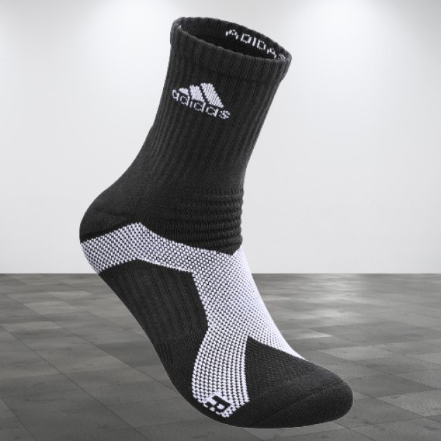 【adidas】極致高機能中筒運動襪（6雙組合）全球唯一 MIT-P5.1