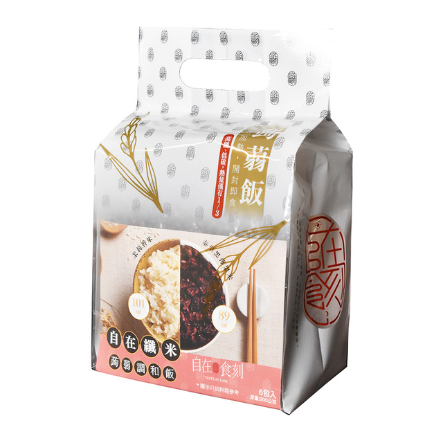 (免運專屬優惠)六入綜合蒟蒻飯*3袋(美安檔期)