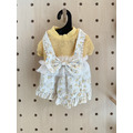 寵物衣服-黃碎花公主裙