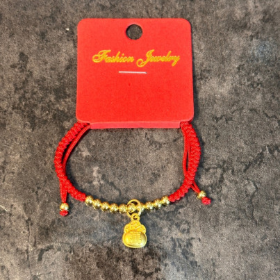 萬福財寶手繩 提升運氣、事業、招財 黃大仙廟 ||泰姬殿