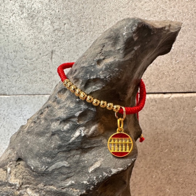 開運守財手繩 招財 招生意 助事業 守財 黃大仙廟 ||泰姬殿