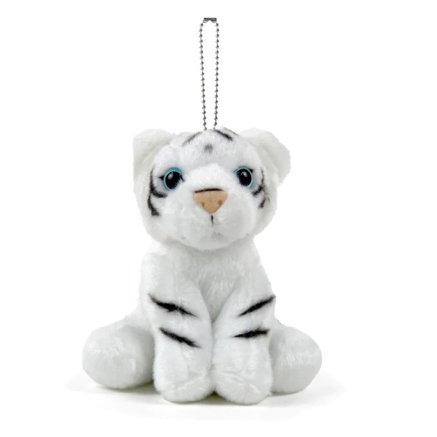 SQ122 Take me白老虎填充玩偶吊飾