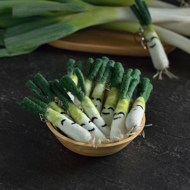 WFP Dacho Farm北海道農場吊飾鑰匙圈/ 大蔥