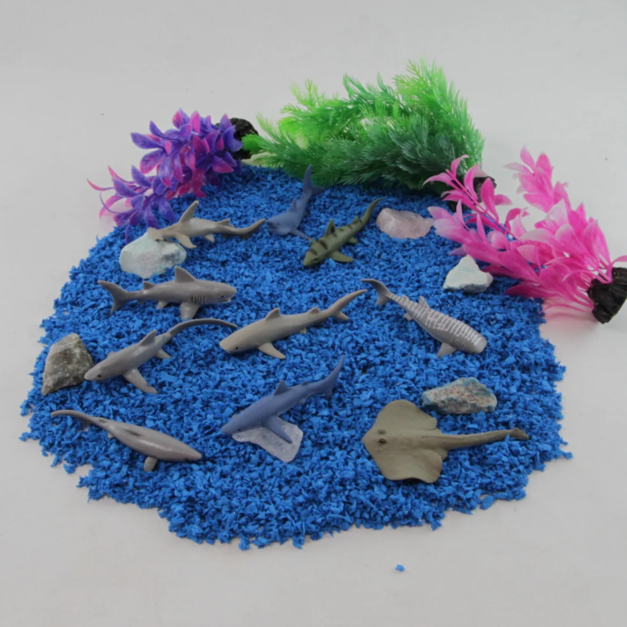 [Safari] 697104鯊魚迷你模型筒