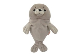 Morisaka Mochi Series｜末班茫茫大叔-迷你海豹吊飾（灰色）