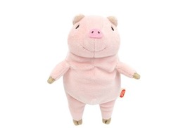 Morisaka Mochi Series｜末班茫茫大叔-迷你豬吊飾（粉紅色）