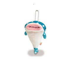 Morisaka Mochi Series｜末班茫茫大叔-迷你鯨鯊吊飾（藍色）