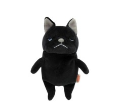  Morisaka Mochi Series｜末班茫茫大叔-迷你法國鬥牛犬吊飾（黑色）