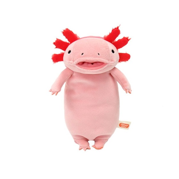 Morisaka Mochi Series｜末班茫茫大叔-墨西哥鈍口螈筆袋（粉紅色）