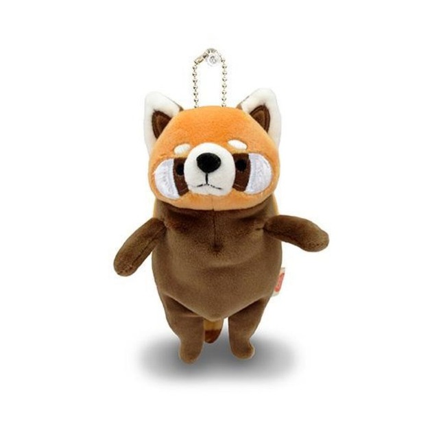 Morisaka Mochi Series｜末班茫茫大叔-迷你小貓熊吊飾(黃色)