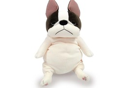 Morisaka Mochi Series｜末班茫茫大叔-法國鬥牛犬玩偶-黑白花(L)