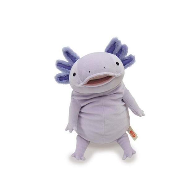 Morisaka Mochi Series｜末班茫茫大叔-墨西哥鈍口螈玩偶-薰衣草紫(L)