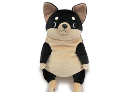 Morisaka Mochi Series｜末班茫茫大叔-吉娃娃玩偶-黑色(L)