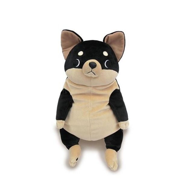 Morisaka Mochi Series｜末班茫茫大叔-吉娃娃玩偶-黑色(L)