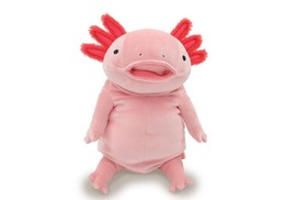 Morisaka Mochi Series｜末班茫茫大叔-墨西哥鈍口螈玩偶-粉紅色(L)