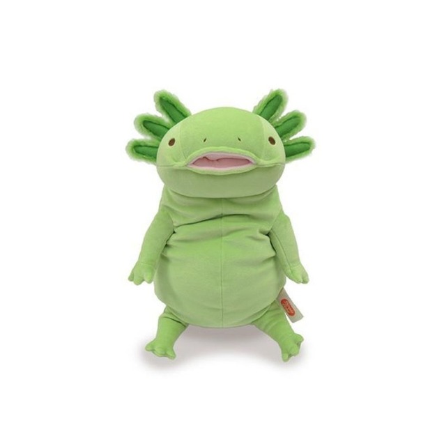 Morisaka Mochi Series｜末班茫茫大叔-墨西哥鈍口螈玩偶-抹茶綠(L)