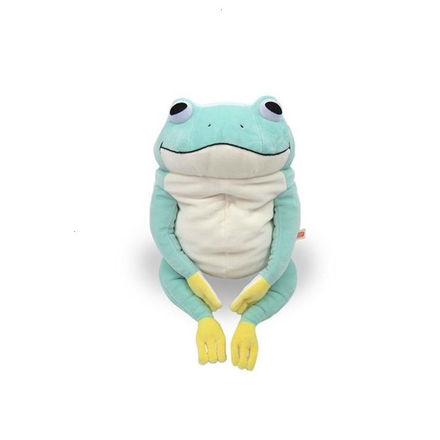 Morisaka Mochi Series｜末班茫茫大叔-青蛙玩偶-薄荷綠(L)