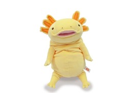 Morisaka Mochi Series｜末班茫茫大叔-墨西哥鈍口螈玩偶-向日葵黃(L)