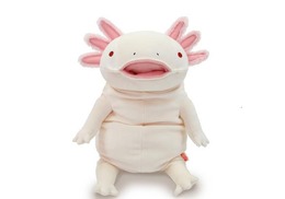 Morisaka Mochi Series｜末班茫茫大叔-墨西哥鈍口螈玩偶-白色(L)