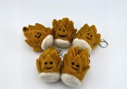 WFP Dacho Farm 北海道農場吊飾鑰匙圈/竹筍