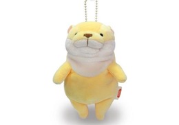 Morisaka Mochi Series｜末班茫茫大叔-迷你水獺吊飾（香蕉黃）