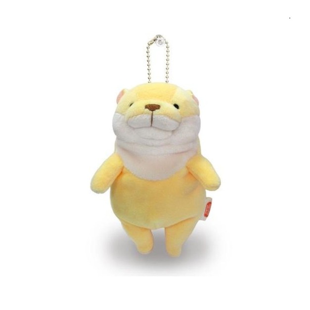 Morisaka Mochi Series｜末班茫茫大叔-迷你水獺吊飾（香蕉黃）