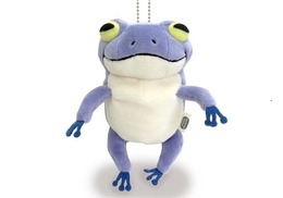 Morisaka Mochi Series｜末班茫茫大叔-迷你青蛙吊飾（紫色）