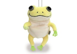 Morisaka Mochi Series｜末班茫茫大叔-迷你青蛙吊飾（黃色）